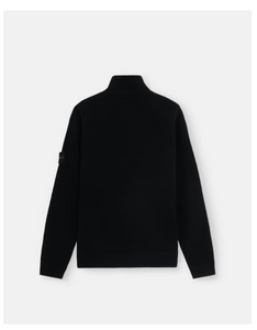 Black Half Zip Sweater