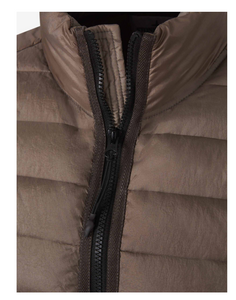 42924 Light Brown Down Jacket 'Loom Woven Chambers R-Nylon Down TC'