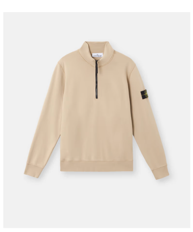 Half zip sweatshirt Desert