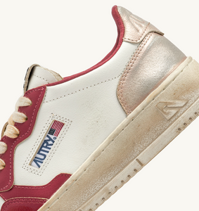 Sneakers Medalist Super Vintage in  White Rose And Copper