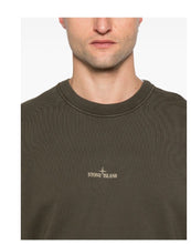 Load image into Gallery viewer, Military Green Crewneck sweatshirt
