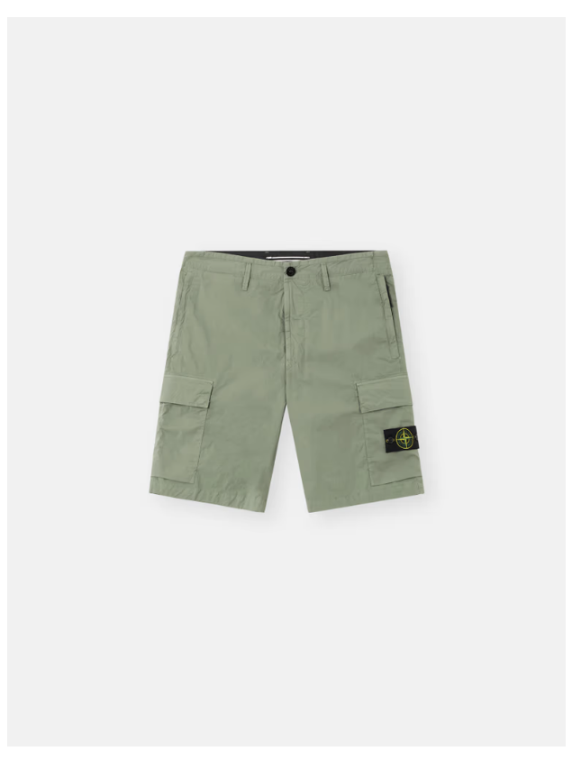 Cargo Bermuda Shorts Sage Green