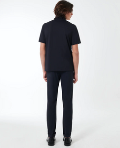 Oxford Pocket Polo Black