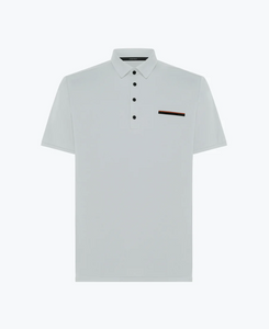 Oxford Pocket Polo White