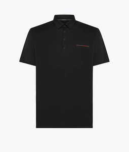 Oxford Pocket Polo Black