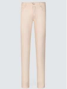 Bard 5 Pocket Pants Cotton and Lyocell Beige