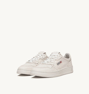 Sneakers Medalist in Super Soft White Nappa