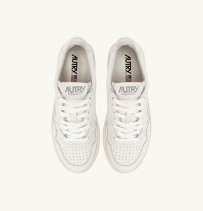 Sneakers Medalist in Super Soft White Nappa