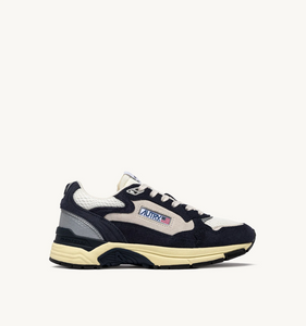 Hyperway Sneakers In Blue And Silver