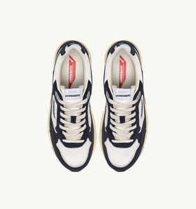 Hyperway Sneakers In Blue And Silver