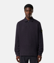 Load image into Gallery viewer, Ink Blue Polo Sweatshirt
