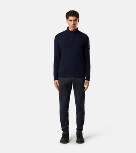 Navy Blue Cargo Trousers