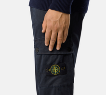 Load image into Gallery viewer, Navy Blue Cargo Trousers
