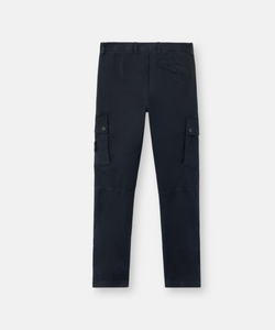 Navy Blue Cargo Trousers