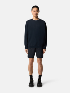 Navy Blue Crewneck Sweatshirt