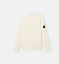 Load image into Gallery viewer, Ivory Crewneck jumper with ribbed trims
