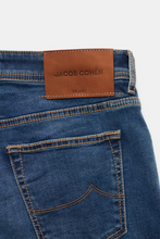 Load image into Gallery viewer, Bard LTD Regular-Slim 5 Pocket Jeans in Medium Blue Stretch Denim
