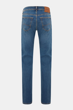 Load image into Gallery viewer, Bard LTD Regular-Slim 5 Pocket Jeans in Medium Blue Stretch Denim
