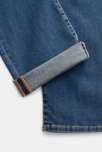 Load image into Gallery viewer, Bard LTD Regular-Slim 5 Pocket Jeans in Medium Blue Stretch Denim
