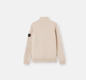 Half-zip Jumper Beige