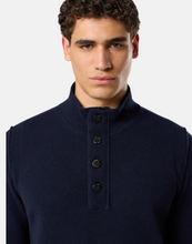 Load image into Gallery viewer, Half-zip Jumper Navy Blue
