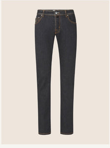 Bard 5 Pocket Jeans in Black Stretch Denim