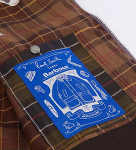Paul Smith loves Barbour Oversized Bedale Waxed Jacket