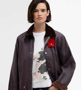 Paul Smith loves Barbour Oversized Bedale Waxed Jacket