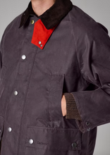 Load image into Gallery viewer, Paul Smith loves Barbour Oversized Bedale Waxed Jacket
