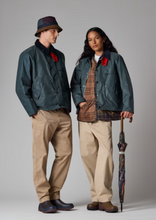 Load image into Gallery viewer, Paul Smith loves Barbour - Slate Transport Wax Jacket
