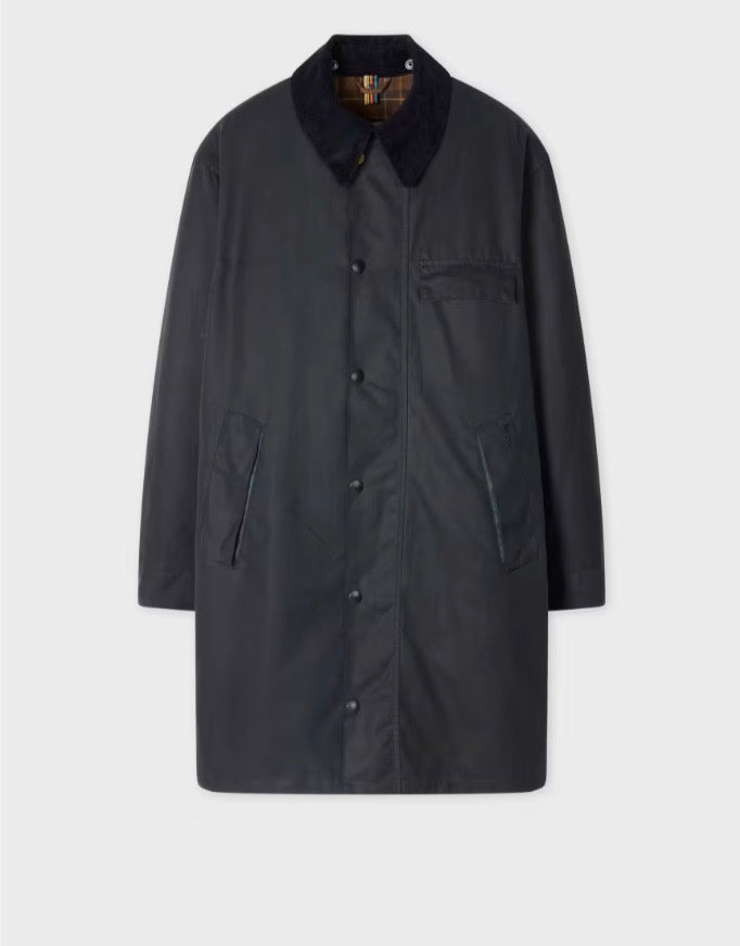 Paul Smith loves Barbour - Navy Beeston Wax Jacket