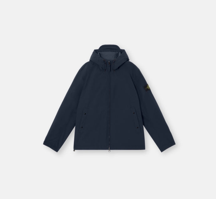 Soft Shell Padded Jacket Navy Blue
