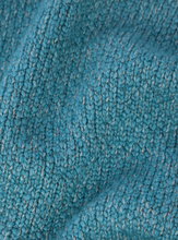 Load image into Gallery viewer, Crewneck Jumper &#39;Fancy Yarn&#39; Petrol Blue
