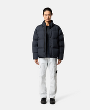 Load image into Gallery viewer, Down jacket 'Garment Dyed Crinkle Reps NY' Navy Blue
