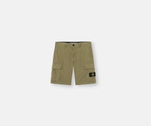 Load image into Gallery viewer, Cargo Shorts Tela 'Paracadute' Military Green
