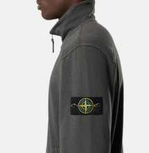 Load image into Gallery viewer, Zip-Up Track Jacket Charcoal Grey
