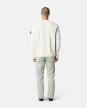 Load image into Gallery viewer, Mesh Stitch Organic Cotton Fleece Ivory
