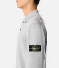 Load image into Gallery viewer, Knit Polo Grey
