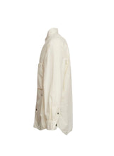 Load image into Gallery viewer, Long-Sleeve Shirt In Tela 'Paracadute' Ivory
