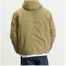 Load image into Gallery viewer, Warp Rib Nylon-TC Hooded Jacket Laurel Green
