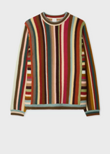 Load image into Gallery viewer, Boiled Merino Wool 'Signature Stripe' Sweater
