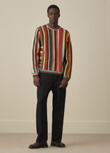 Load image into Gallery viewer, Boiled Merino Wool 'Signature Stripe' Sweater
