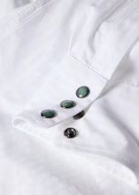 Load image into Gallery viewer, White Twill-Stripe Western Shirt
