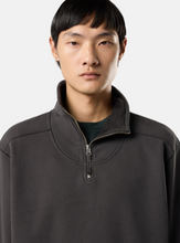 Load image into Gallery viewer, Half-Zip Sweatshirt Grey
