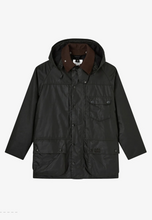 Load image into Gallery viewer, Barbour x A.P.C. Beaufort Waxed Jacket Dark Sage
