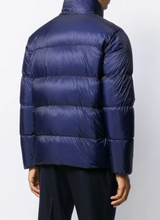 Load image into Gallery viewer, Blue Bomber Jacket In 7 Den
