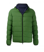Load image into Gallery viewer, Green Bomber Jacket in 7 Den
