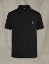 Load image into Gallery viewer, Black Short Sleeved Polo
