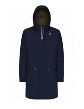 Load image into Gallery viewer, Blue Zip Front Parka
