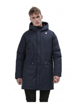 Load image into Gallery viewer, Blue Zip Front Parka
